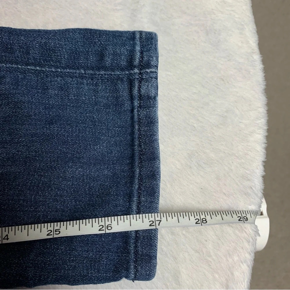 Hudson jeans size 27 Collin flap skinny ankle slightly dark wash - Picture 10 of 12